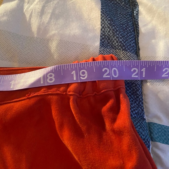 Canyon Road red fringe hem western maxi skirt. Size 2x. Front criss cross is off - Picture 7 of 9